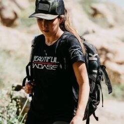 Women's Beautiful Badass T-Shirt - Black 13 Women's Beautiful Badass T-Shirt - Black -Fashion Trend Clothing Store BBA3 W