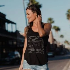 Women'sGrunt Style Logo Flowy Tank - Black Camo 10 Women'sGrunt Style Logo Flowy Tank - Black Camo -Fashion Trend Clothing Store BlankPoster 2000X2000 4BlackCamo