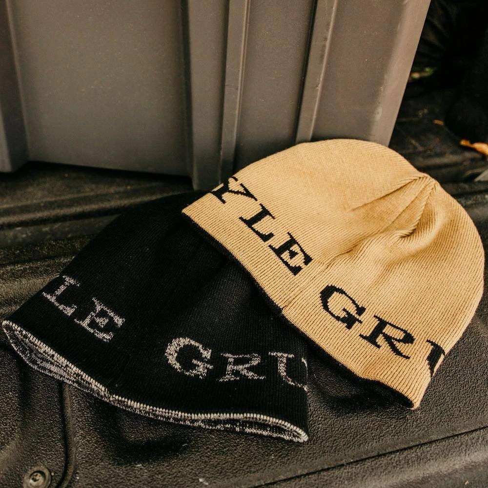 Accessories Reversible Skull Cap Beanie - Black And Tan 5 Accessories Reversible Skull Cap Beanie - Black And Tan - Image 3