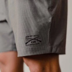 Men's Utility Shorts 2.0 - Light Grey -Fashion Trend Clothing Store BlankPoster 2000X2000 A copy9 5US LightGrey
