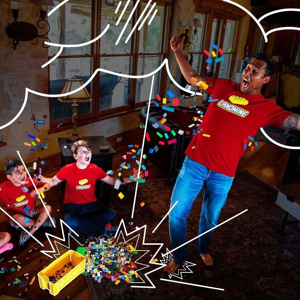 Landmine T-Shirt - Red 6 Landmine T-Shirt - Red - Image 4