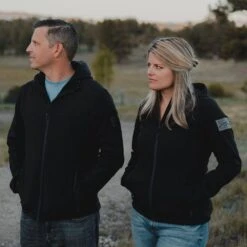 Women's Soft Shell Hoodie - Black -Fashion Trend Clothing Store BlankPoster 2000X2000 GS3577 GS578 GruntStyleSoftShellHoodie 2