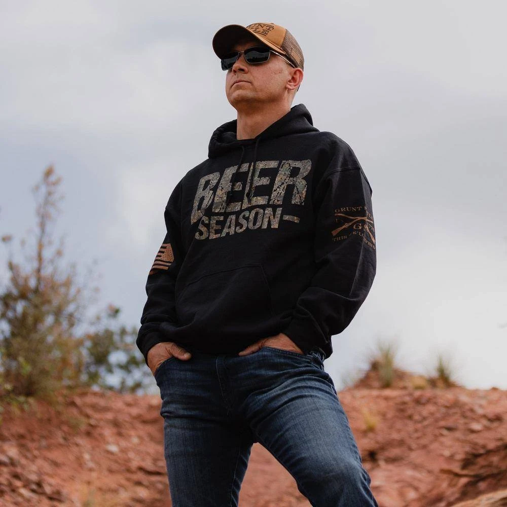 Realtree Edge® Beer Season Hoodie - Black 5 Realtree Edge® Beer Season Hoodie - Black - Image 3