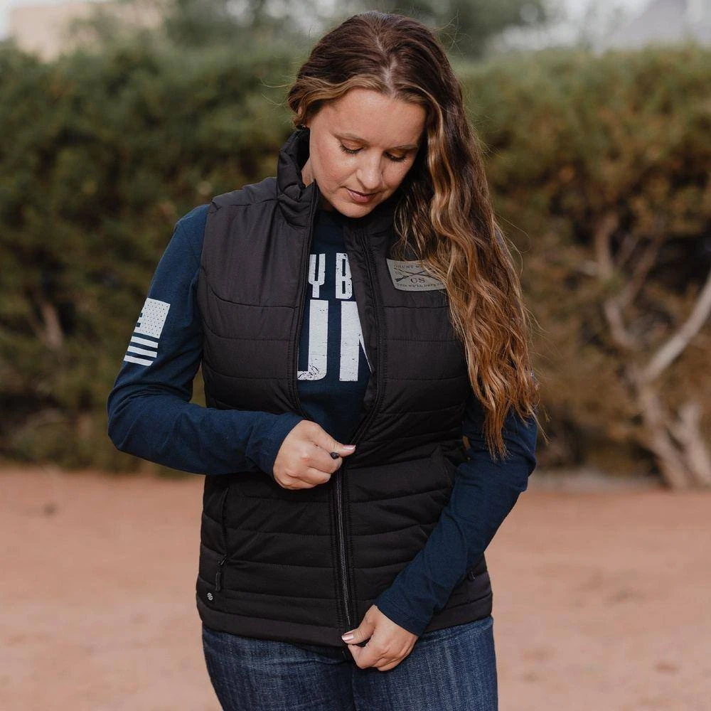 Women's Grunt Vest - Black 4 Women's Grunt Vest - Black - Image 2