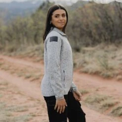 Women's Sweater Jacket - Heather Grey -Fashion Trend Clothing Store BlankPoster 2000X2000 GS4350 Women sGruntStyleSweaterJacket 8dedecb4 880c 4e78 b687 c0e118873ce7