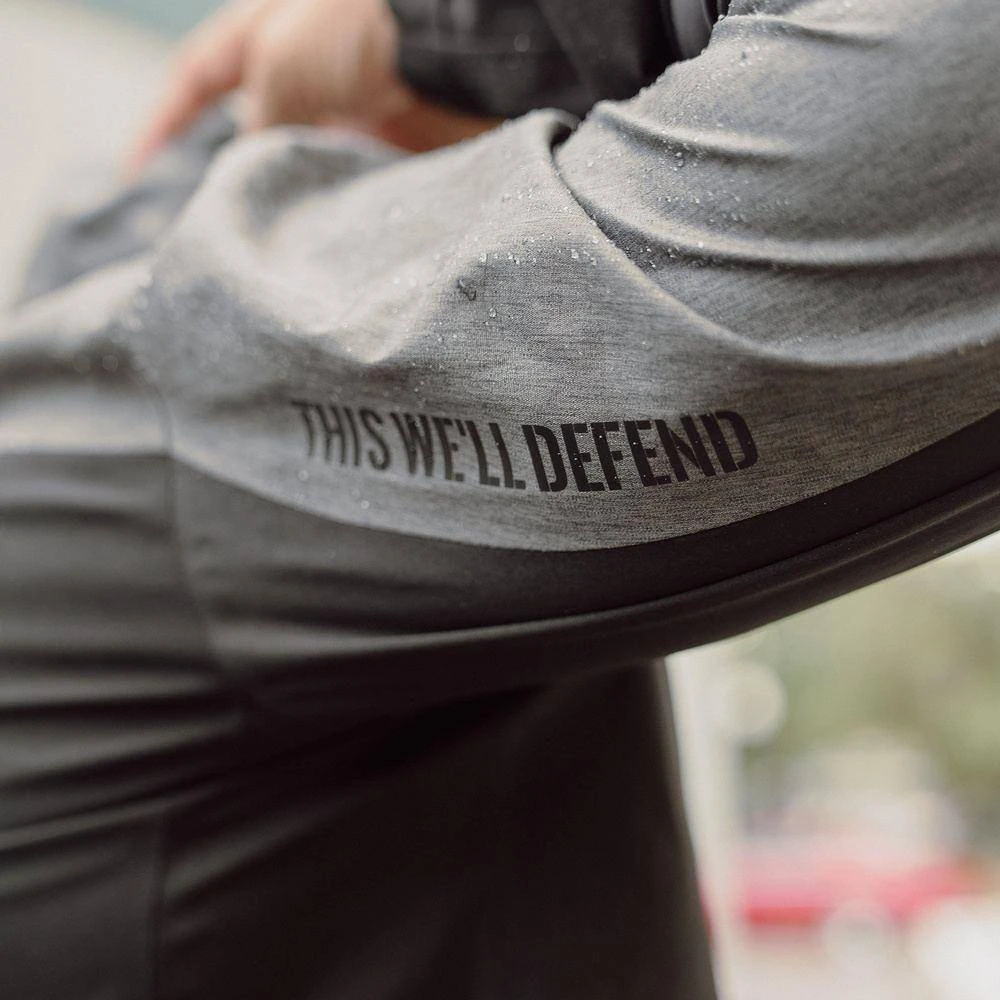 Men's Premium Rain Jacket - Black 8 Men's Premium Rain Jacket - Black - Image 6