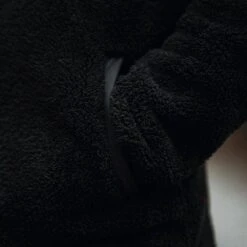 Men's Sherpa Full-Zip - Black -Fashion Trend Clothing Store BlankPoster 2000X2000 GS4944 GruntStyleSherpaFull Zip Black 3