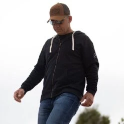 Premium Basic Full-Zip Hoodie - Black 8 Premium Basic Full-Zip Hoodie - Black -Fashion Trend Clothing Store BlankPoster 2000X2000 GS5229 GSPremiumBasicFull ZipHoodie Black