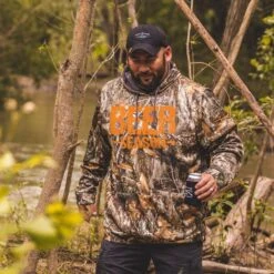 Realtree Edge® - Beer Season Hoodie - All Over Camo -Fashion Trend Clothing Store BlankPoster 2000X2000 RTCamoHoodie