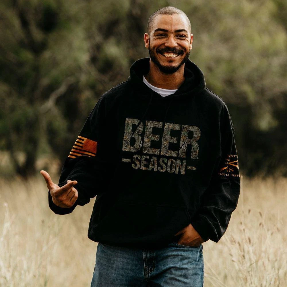 Realtree Edge® Beer Season Hoodie - Black 4 Realtree Edge® Beer Season Hoodie - Black - Image 2