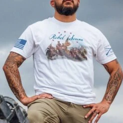 Rebel Scum T-Shirt - White 12 Rebel Scum T-Shirt - White -Fashion Trend Clothing Store BlankPoster 2000X2000 RebelScum