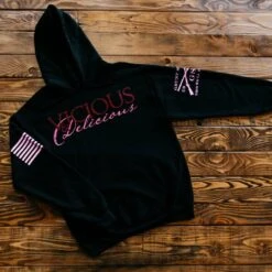 Women's Vicious & Delicious Hoodie - Black 13 Women's Vicious & Delicious Hoodie - Black -Fashion Trend Clothing Store BlankPoster 2000X2000 VicDeliHood