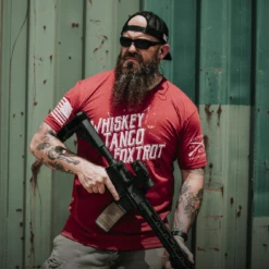 WTF II T-Shirt - Cardinal -Fashion Trend Clothing Store BlankPoster 2000X2000 WhiskeyTangoFoxtrot