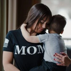 Women's Mom Defined T-Shirt - Black -Fashion Trend Clothing Store BlankPoster 2000X2000 copy13MomBlanks