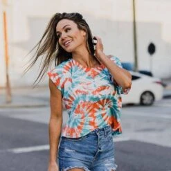 Women's Tye Dye T-Shirt 9 Women's Tye Dye T-Shirt -Fashion Trend Clothing Store BlankPoster 2000X2000 copy2TieDye
