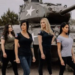 Women's Full Color Flag Basic V-Neck - Midnight Navy -Fashion Trend Clothing Store BlankPoster 2000X2000 copy3VNeck Group 4eca0f3e d7dc 4ed5 bcbf 7953f2679ddf