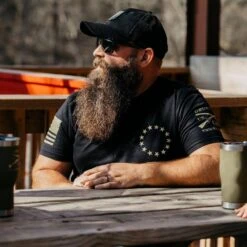 Betsy Rifle Flag T-Shirt - Black 11 Betsy Rifle Flag T-Shirt - Black -Fashion Trend Clothing Store BlankPoster 2000X2000 copy4BetsyRifle min