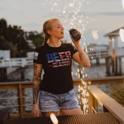 Women's Beer Season Tee - Black