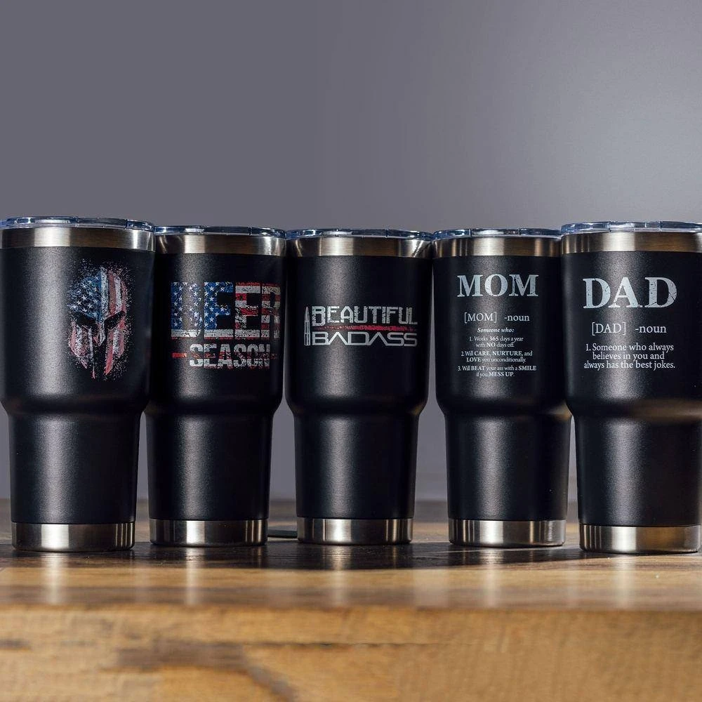 Accessories American Spartan 2.0 20oz Tumbler - Black 7 Accessories American Spartan 2.0 20oz Tumbler - Black - Image 5