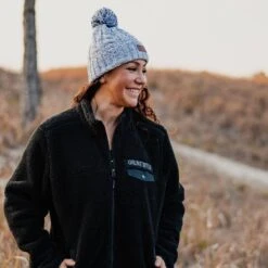 Accessories Cable Knit Pom Pom Beanie -Fashion Trend Clothing Store BlankPoster 2000x2000 2 GS5650CableKnitPomPomBeanie 1