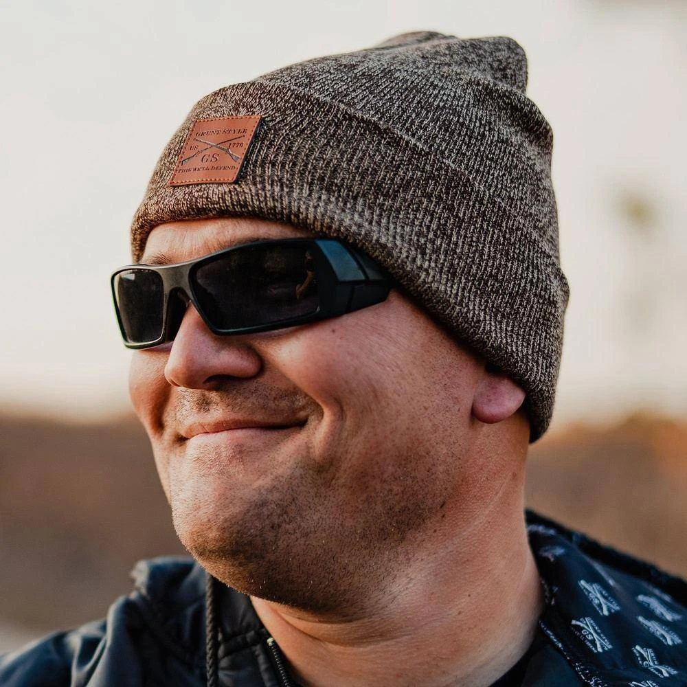 Accessories Cuffed Beanie - Brown Heather 4 Accessories Cuffed Beanie - Brown Heather - Image 2