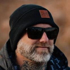 Accessories Cuffed Beanie - Black -Fashion Trend Clothing Store BlankPoster 2000x2000 2 GS5655CuffedBeanie Black 1