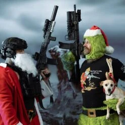 Operator Grinch T-Shirt - Black -Fashion Trend Clothing Store BlankPoster 2000x2000 2 GS5844OperatorGrinch