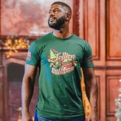 This Side Of The Nuthouse T-Shirt - Forest Green -Fashion Trend Clothing Store BlankPoster 2000x2000 2 GS5945ThisSideoftheNuthouse