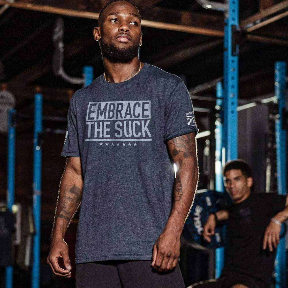 Embrace The Suck T-Shirt - Midnight Navy 4 Embrace The Suck T-Shirt - Midnight Navy - Image 2