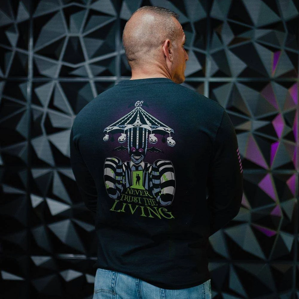 Never Trust The Living Long Sleeve - Black 5 Never Trust The Living Long Sleeve - Black - Image 3