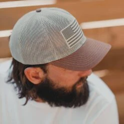 Accessories American Flag Mesh Crown Snapback -Fashion Trend Clothing Store BlankPoster 2000x2000 3 GS5752AmericanFlagMeshHat