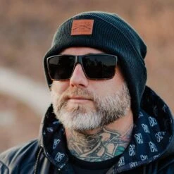 Accessories Cuffed Beanie - Black -Fashion Trend Clothing Store BlankPoster 2000x2000 4 GS5655CuffedBeanie Black 1