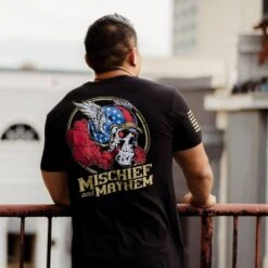 Mischief And Mayhem T-Shirt - Black -Fashion Trend Clothing Store BlankPoster 2000x2000 4 GS5777MischiefandMayhem Black