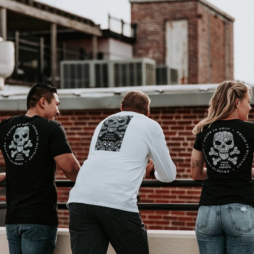 Death Paisley Long Sleeve - White 8 Death Paisley Long Sleeve - White - Image 6