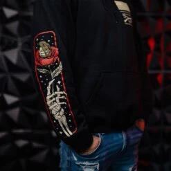 Death Rose Hoodie - Black 12 Death Rose Hoodie - Black -Fashion Trend Clothing Store BlankPoster 2000x2000 4 GS5798DeathRoseHoodie Black