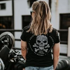 Women's Death Paisley V-Neck - Black -Fashion Trend Clothing Store BlankPoster 2000x2000 5 GS5782GS5783GS5784PaisleyCollection