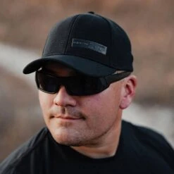 Accessories Black On Black Stretch Fit Hat -Fashion Trend Clothing Store BlankPoster 2000x2000 6 GS5660BlackonBlackStretchFitHat