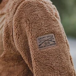 Men's Standard Issue Sherpa Fleece - Coyote -Fashion Trend Clothing Store BlankPoster 2000x2000 7 GS5684StandardIssueSherpaFleece Coyote