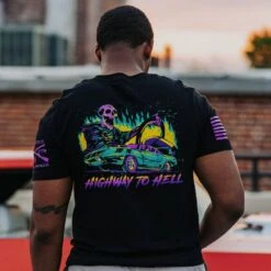Highway To Hell T-Shirt - Black 18 Highway To Hell T-Shirt - Black -Fashion Trend Clothing Store BlankPoster 2000x2000 8 GS5773HighwaytoHell Black