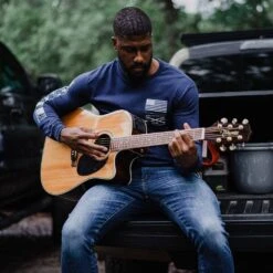 Ethos Long Sleeve - Navy -Fashion Trend Clothing Store BlankPoster 2000x2000 9 GS5781EthosLS Navy