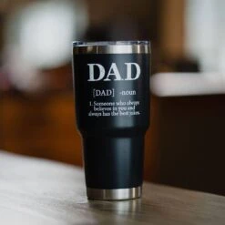 Accessories Dad Defined 30oz Tumbler - Black -Fashion Trend Clothing Store BlankPoster 2000x2000 DadDefined min
