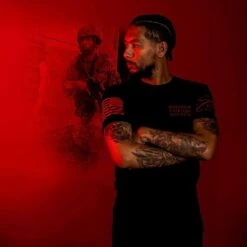 R.E.D. All Forces T-Shirt - Black -Fashion Trend Clothing Store BlankPoster 2000x2000 GS5109 R.E.D.AllForces Black min