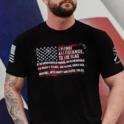 Pledge T-Shirt - Black -Fashion Trend Clothing Store BlankPoster 2000x2000 GS5135 Pledge min