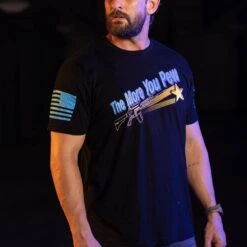 The More You Pew T-Shirt - Black -Fashion Trend Clothing Store BlankPoster 2000x2000 GS5370 TheMoreYouPew