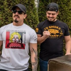 For Her Pleasure T-Shirt - White -Fashion Trend Clothing Store BlankPoster 2000x2000 GS5548 ForHerPleasureMen sTee White