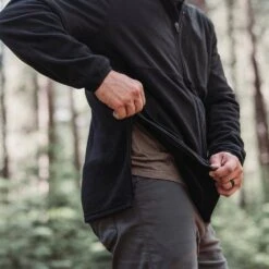 Men's Ripstop Hybrid Fleece Full-Zip Jacket - Black 12 Men's Ripstop Hybrid Fleece Full-Zip Jacket - Black -Fashion Trend Clothing Store BlankPoster 2000x2000 GS5675RipstopHybridFleeceFullZipJacket Black 8