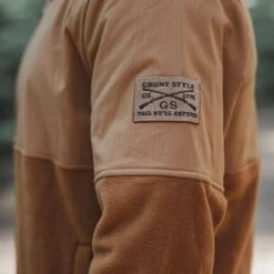 Men's Ripstop Hybrid Fleece Full-Zip Jacket - Coyote 10 Men's Ripstop Hybrid Fleece Full-Zip Jacket - Coyote -Fashion Trend Clothing Store BlankPoster 2000x2000 GS5676RipstopHybridFleeceFull ZipJacket Coyote 2