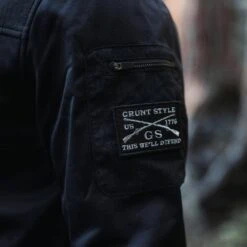 Men's Mission Ready Soft Shell Jacket - Black -Fashion Trend Clothing Store BlankPoster 2000x2000 GS5679MissionReadySoftShellJacket Black 6