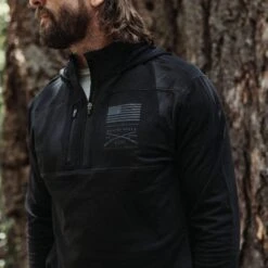 Men's Firewatch Hoodie - Black -Fashion Trend Clothing Store BlankPoster 2000x2000 GS5681FirewatchHoodie Black