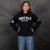 Youth Battle Buddy Hoodie - Black -Fashion Trend Clothing Store BlankPoster 2000x2000 GS5693 YouthBattleBuddyHoodie Black